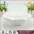 Wholesale white restaurant porcelain soup bowls
